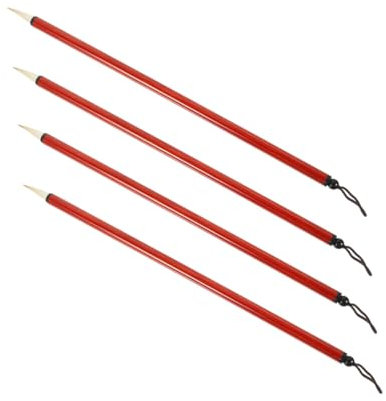 HAPINARY 4-teiliges Chinesisches Kalligraphie-Pinsel-Set Tintenpinsel-Anzug Pinselstift Zum Schreiben Von Kalligraphie