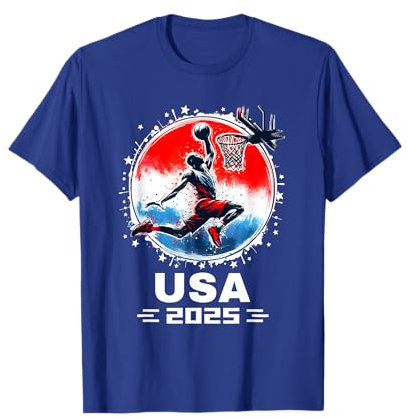 Basketball Team 2025 Basketball Bekleidung 2025 USA Team 2025 T-Shirt