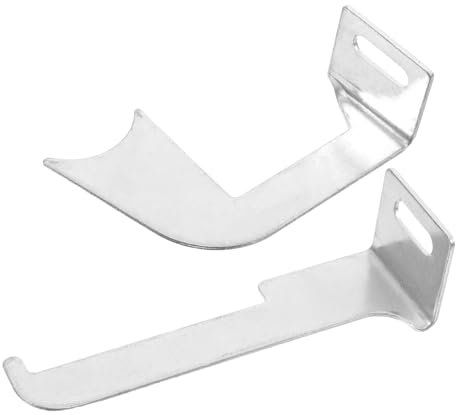 BUGUUYO Radiator Parts Metal Radiator Support Fittings Wall Mounted No Drill Shelf Brackets for Home Heating System Accessories