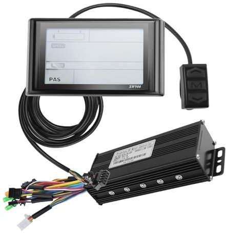Etyrerre 36 V, 48 V, 750 W, 1000 W, drei , 12 bürstenlose Röhren, 30 A, Throttle Brake Set mit LED SW900 Display E-Bike Zubehör