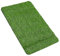 DIKACA Tapis d'herbe Tapis de Gazon pour terrasse Gazon Artificiel revêtement de Sol de Patio extérieur sur l'herbe Fibre de polypropylène (polypropylène) Green