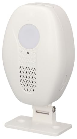 Motion Sensor DoorBell, 98,4 Fuß Reichweite, Einstellbares Volumen, Stille Warnung, LED -Indikator, 80 DB Alarm, Einfache Installation, Stilvolles Design, ABS -Material, MP3