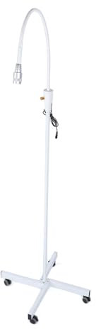 UV -Lampe für Wimpernverlängerungen, LED -Wimpernlicht mit Fußpedalkontrolle, Professionelle UV -leichte LED -Fußboden -Wimpernlampe für Wimpern und Kosmetiker, Nagelkunst (EU-Stecker 100-240V)