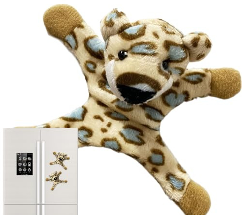 Tktouci Kühlschrankmagnete Tiere | Dekorative Magnete Für Kühlschrank Tiere Aus Plüsch | Pädagogisches Lernspielzeug für Kinder Zuhause Reise