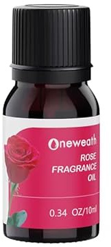 Huiles Essentielles10ML, Huile Essentielle Aromathérapie Pures & Naturelle, pour Diffuseurs, Massage,Sommeil,9 Senteurs (Rose)