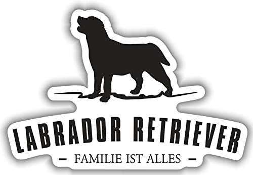 Spaß Kostet Aufkleber Labrador Retriever wetterfester