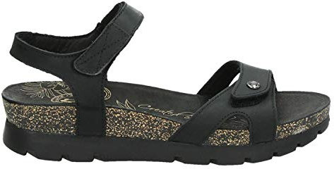 Panama Jack Damen Sulia Basics Riemchensandalen, Schwarz (Negro B2), 39 EU