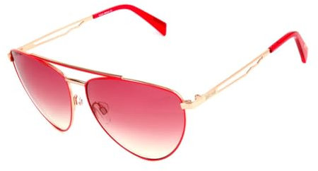 Just Cavalli Unisex-Erwachsene JC839S 72T 57 Sonnenbrille, Pink (Rosa Luc/Bordeaux Grad)