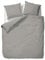 ETÉREA Mako Satin Bettwäsche 155x220cm + 80x80cm - Ganzjahresbettwäsche Bettbezug Unifarben - Bettwäsche Set mit Kissen 155x220cm Bettbezug + 80x80cm Kissenbezug Mako Satin - Made in Green - Taupe