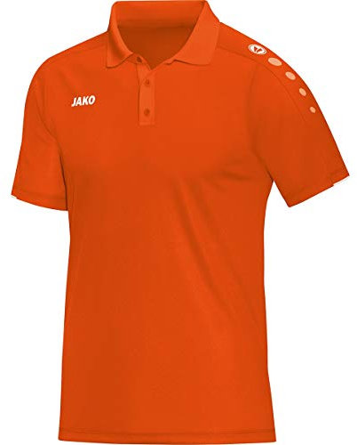 JAKO Classico Kapuzenjacke Kids Orange, 128 Kinder