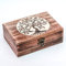 Boîte à bijoux antique en bois faite à la main avec gravure d'arbre de vie sculptée à la main pour homme et femme | Accents de décoration d'intérieur | Boîtes décoratives | Rangement et organisateur