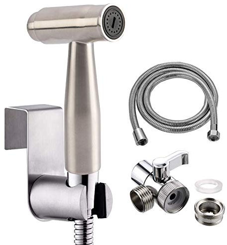 Tête de pulvérisation de bidet de toilette à main, avec inverseur en laiton de qualité pour évier de cuisine ou salle de bain M22 X M24