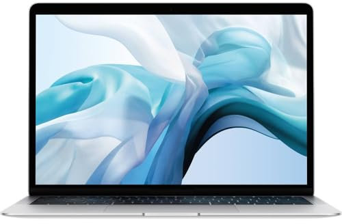 2019 Apple MacBook Air avec 1.6GHz Intel Core i5 (13-pouces, 8Go RAM, 128Go SSD Stockage) (Clavier QWERTY Espagnol) - Argent (Reconditionné)