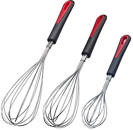 Westmark 295322E6 Schneebesen, PP, TPE, Edelstahl, Gallant, Draht, Set