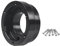 MoreChioce Lenkrad Adapterplatte, 80 mm Aluminium Auto Gaming Lenkrad Spacer Lenkradnabe Adapter Adapterplatten mit 6 Schrauben und 2 Inbusschlüsseln kompatibel für G29 G920 G923,Schwarz