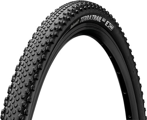 Continental Terra Trail Bicycle Tire, Unisex-Adult, Black, 28, 700 x 45C, 28 x 1.70