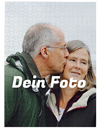 Fotopuzzle mit Eigenem Bild Personalisierte Puzzle 300,500,1000 Teile Individuelles Bild Benutzerdefiniert Fotopuzzle EIN perfektes Fotogeschenk für Kinder Familie (500 Teile - Hochformat)
