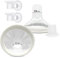 MompMuir 17mm 19mm 21mm Flange Inserts (6 PCS) Compatible with Lansinoh/Medela/Spectra Breast Pump, and 24mm Flange Shields (2 PCS), Replacement Pump Parts, Pump Flanges, Breast Pump Accessories