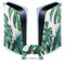 Head Case Designs Officially Licensed Nature Magick Green Art Mix Vinyl Faceplate Sticker Gaming Skin Decal Compatible With Sony PlayStation 5 PS5 Digital Edition Console and DualSense Controller