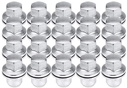Dadi per ruota auto, 20 pezzi Dadi delle ruote in acciaio inox per 3 4 5 Sport LR068126 RRD500290 RRD500590 RRD500510