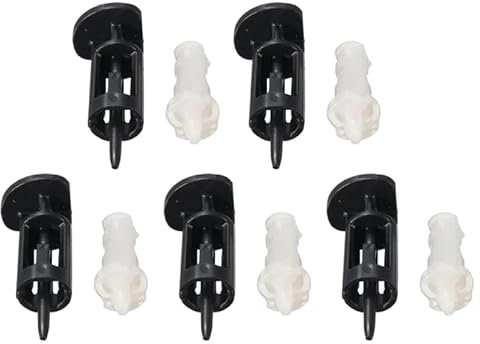5 Paar professionelle Kunststoff-Befestigungsclips für Sockel 1136 1150 1155 1156 775 CPU Kühlkörper Mount Pins Lüfter Befestigung CPU Kühlkörper Mount Pins