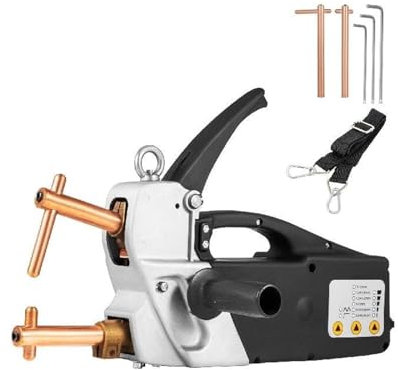 230/400 V elektrische Punktschweißpistole mit separatem Bedienfeld, tragbarer Handgriff, Punktschweißstärke 2,0 + 2,0 mm Einfache Bedienung für Anfänger und Profis (Color : 400V)