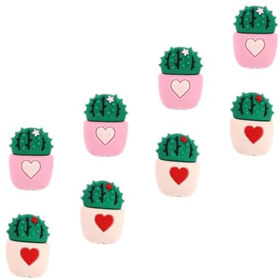 Artibetter Cute Cable Protector Animals Cactus Shaped Protector for Data Line Cover 8pcs Set