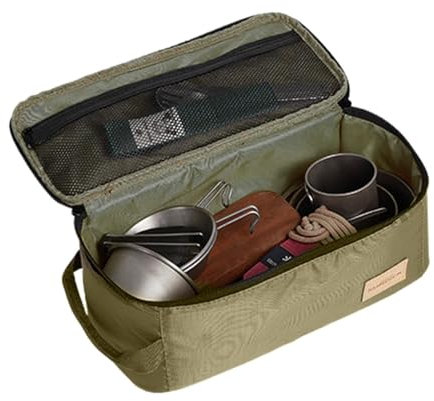 Camp Utensilien Organizer Bestecktasche Outdoor Besteck Netztasche Camping Essgeschirr Aufbewahrungstasche Besteck Aufbewahrungstasche Küchen Zubehör Aufbewahrungs Tasche Für Camping Kochgeschirr
