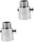 Gatuida 2St Wasser Absperrventil wasserhahn ventil RV Duschkopf Ventil Duschventil mit Wasserflussregulierung für Wohnmobile Duschkopf-Absperrventil Wasserabsperrventil Metall