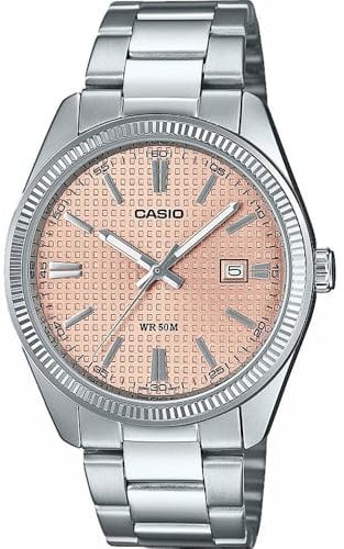 CASIO Collection Mod. Date-Golf Ball DIAL-Pink Salmon
