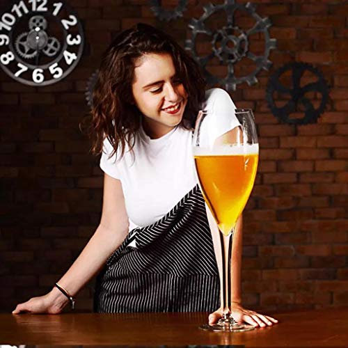 RUHEN Copa de Vino Tinto Enorme, Vaso de Cerveza de Gran Capacidad, Barra de Karaoke, Copa de Vino Tinto, Tazas de Vino Extra Grandes