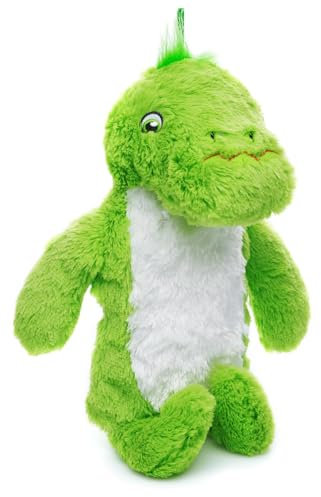 A2Z Hot Water Bottles 3D Animal Dinosaur Soft Plush Fleece Cover 750ML Durable Leak Proof Rubber Bottle Pain Relief Cosy Nights Neck Back Shoulder Warmer Sofa Bedtime Heat Theraphy