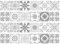 24pcs Grey Moroccan Tile Stickers, Moroccan Tile Decal, Kitchen Bathroom Wall Tile Stickers, Grey Cement Tiles Decal Splashback, New Wall Stickers Home Decor, Self Adhesive Waterproof Vintage Mosaic