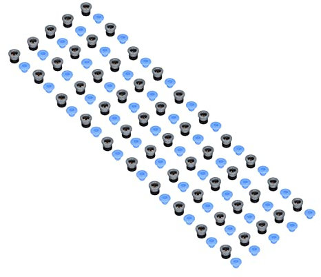 PTFE-Pneumatikventil-Anschlusskopf für Extruder 3D-Druckerzubehör, Kleine Größe und Geringes Gewicht