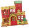 YARNOW 1 Satz Dreidimensionales Baupuzzle Mini -Häuser kleine Holzhäuser zum Basteln Bausatz für den Hausbau Holzhaus Holzhäuser für das Handwerk hölzern