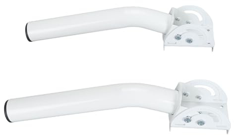 KAKAKE Einfach zu Installierende Antennenmasthalterung für V2 – Hervorragende Tragfähigkeit – Ideal für TV-Antennen-2-Sets