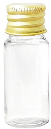 HugeStore 10 ML Leer Mini Kleine Kunststoff Flaschen mit Schraubverschluss Ölflaschen 10 Stück