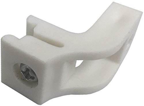 Fort Fasteners Curtain Rail Brackets To Fit Swish Sologlyde Track White 10 Brackets