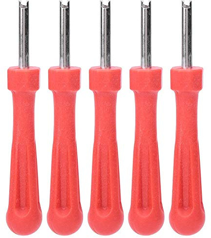 Keenso Tyre Valve Mounting Remover Tool, Telescopic Tyre Wrench Telescopic Tyre Wrench High Strength Car Tyre Valve Tool Valve Wrench Valve Remover Tool Kit for Car Bi