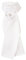 Horka Plastron Damen 38-42 cm Satin weiß