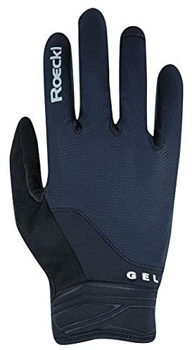 Roeckl Mori Fahrrad Handschuhe lang schwarz 2022: Größe: 6