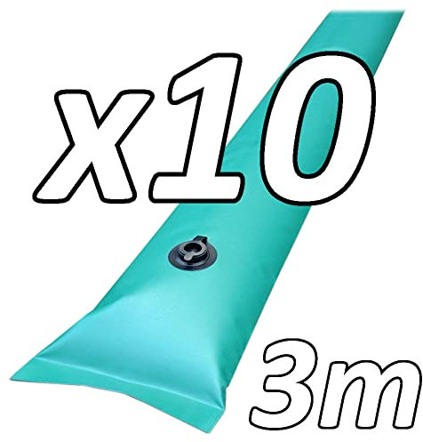 Zavattishop Kit di 10 salsicciotti da 3 metri per telo invernale piscina