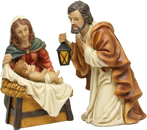 dekoprojekt Krippenfigur Heilige Familie 10 cm