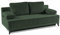 Generisch Sofa Rossi - Wohnlandschaft Polstersofa Schlaffunktion Farbwah (Grün - Poso 14 + Kronos 14)