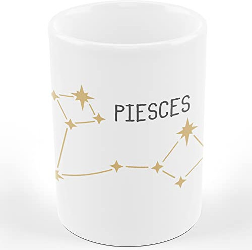 AL PRODUCTION Tazza Pesci - Segno Zodiacale -Idee Regali Divertenti e Originali -Tazze di caffè eTè