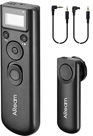 Wireless Digital Timer Remote Shutter Release Trigger Intervalometer for Canon EOS Rebel T6 T7 80D 70D 60D 60Da 77D T7i T6i T6s SL2 SL1 T5 T3 T5i T4i T3i T2i EOS R M6 M5 Cameras…
