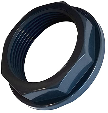 Gegenmutter Kontermutter Kunststoffmutter Fitting Schlauchfitting Schlauchanschluss Kunststoff PVC-U (2 BSP Innenrohrgewinde)