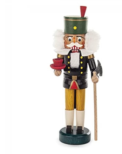Rudolphs Schatzkiste Nussknacker Bergmann bunt Höhe 14,5cm NEU Nußknacker Holzfigur