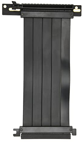 PCIE 4.0 X16 Verlängerungs-Riser-Kabel, Grafikkarten-Verlängerungskabel 25,6 GB Hochgeschwindigkeits-PCIE 4.0 X16-Grafikkarten-Verlängerungskabel, Plug-and-Play (50cm)