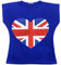 A2Z 4 Kids Girls T Shirts England Football World Cup Heart T-Shirt Soft Feel Tank - T Shirt 552 Royal 5-6
